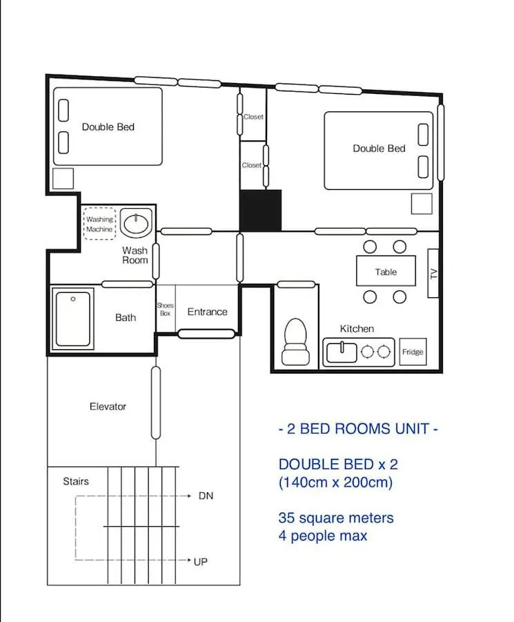Nm51 Liz Osaka Castle Apartment Japan